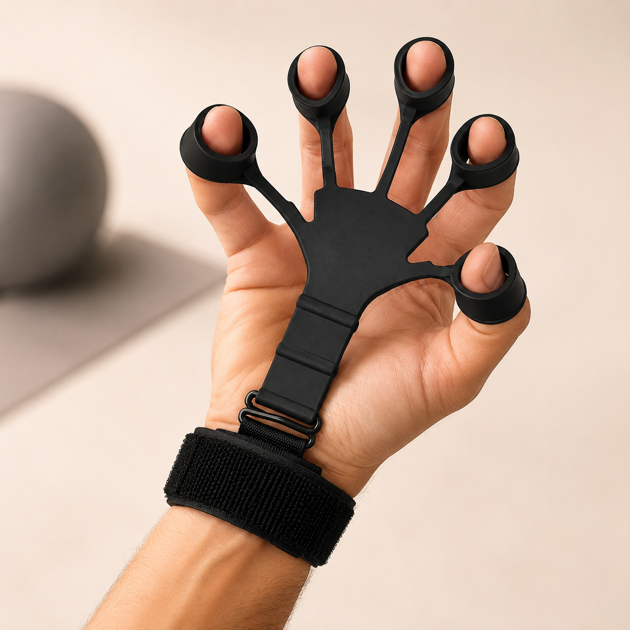 3-Resistance Hollow Hand Gripper - Finger/Wrist Trainer for Gym, Sports & Physical Therapy For Men and Women