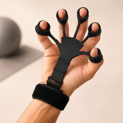3-Resistance Hollow Hand Gripper - Finger/Wrist Trainer for Gym, Sports & Physical Therapy For Men and Women