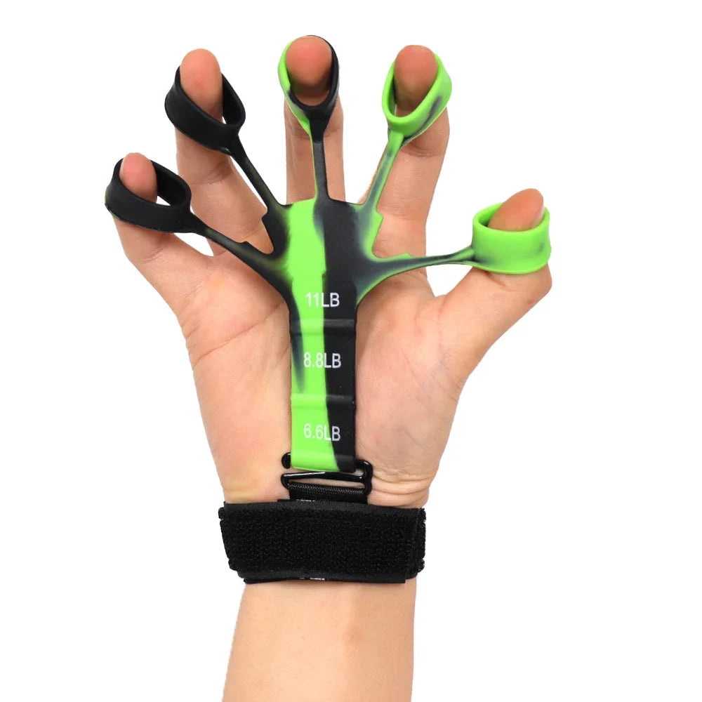 3-Resistance Hollow Hand Gripper - Finger/Wrist Trainer for Gym, Sports & Physical Therapy For Men and Women