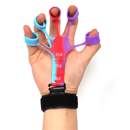 3-Resistance Hollow Hand Gripper - Finger/Wrist Trainer for Gym, Sports & Physical Therapy For Men and Women