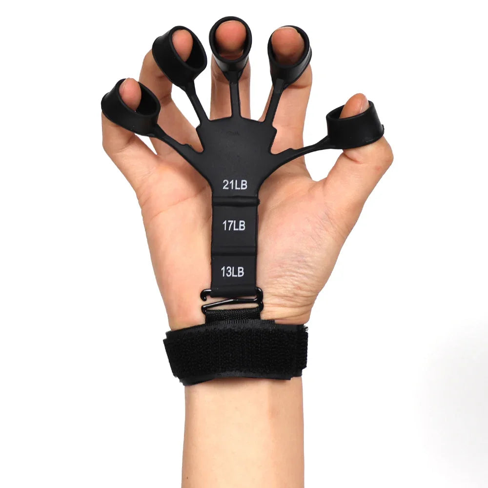 3-Resistance Hollow Hand Gripper - Finger/Wrist Trainer for Gym, Sports & Physical Therapy For Men and Women