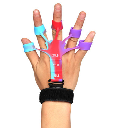 3-Resistance Hollow Hand Gripper - Finger/Wrist Trainer for Gym, Sports & Physical Therapy For Men and Women
