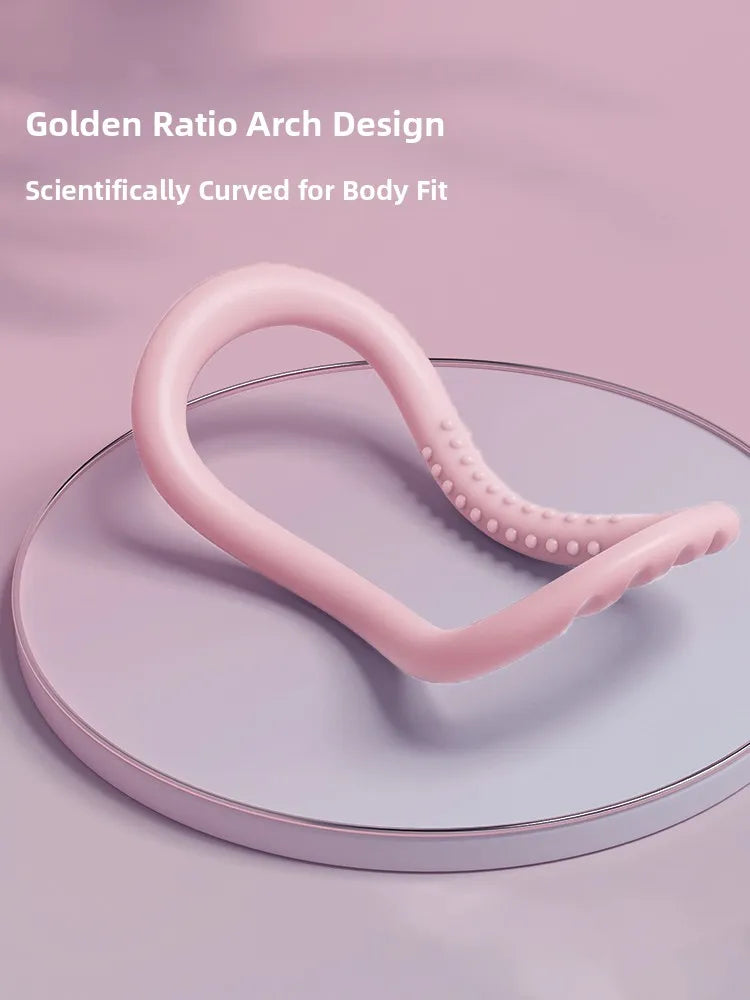 GripCore™ Figure 8 Pilates Ring – Shoulder, Back & Leg Stretching Tool